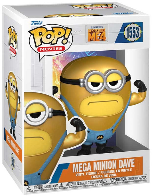 FUNKO POP MOVIES: DESPICABLE ME 4 – MEGA MINION DAVE